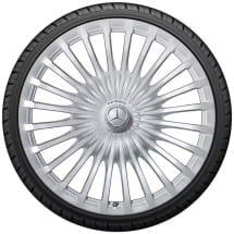 23-inch wheels GLS Maybach X167 SUV silver polished multi-spoke | A1674011600/1700 7X15-X167