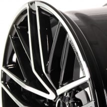 GLC 43 AMG 21 inch facelift rims Mercedes-Benz X253/C253 cross-spoke black | A2534015700/5800-7X23