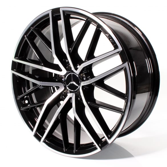 43 AMG 21 inch rim set black GLC X253/C253 cross-spoke wheel genuine Mercedes-Benz