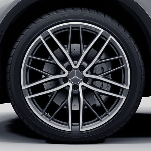 43 AMG 21 inch rim set titanium grey GLC X253/C253 cross-spoke wheel genuine Mercedes-Benz