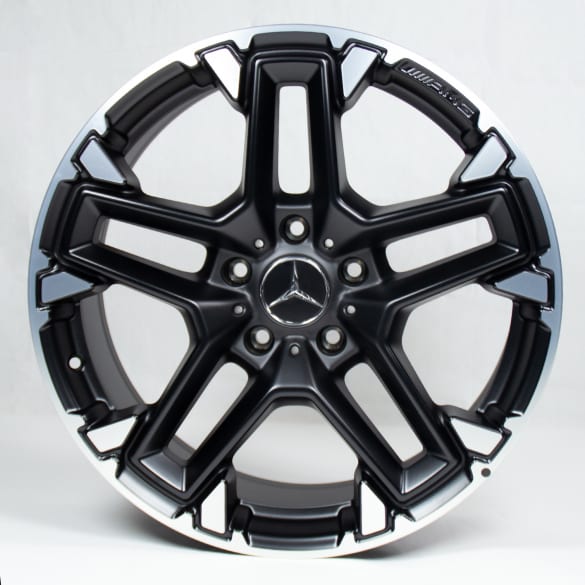 63 AMG 20 inch rim set G-Class W463A Trail Package black matte genuine Mercedes-Benz