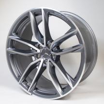 GLC 63 AMG 21 inch rim set | genuine Mercedes-Benz X253/C253 | himalaya grey glossy | A2534013800/39007X21