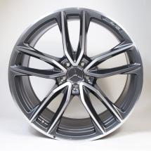 GLC 63 AMG 21 inch rim set | genuine Mercedes-Benz X253/C253 | himalaya grey glossy | A2534013800/39007X21