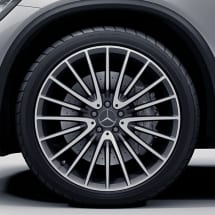 GLC 63 AMG 21 inch rims genuine Mercedes-Benz X253/C253 multispoke titanium grey | A2534015900/6000-7X21