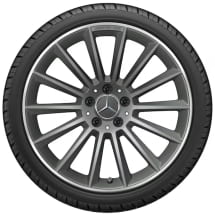 A 35 AMG 19 inch wheels A-Class V177 multi-spoke tantalum grey | A1774011900 7Y78-V177