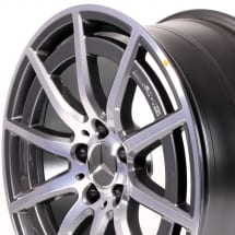 A 45 AMG 18 inch rims 10-spoke-design tantal grey A-Class W177 | A17740121007Y51-177