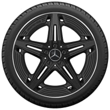 A45 AMG 19-inch wheels A-Class W177 5-spoke black Genuine Mercedes-AMG | A1774014500 7X71-W177