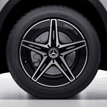 AMG 18 inch rims EQA H243 black genuine Mercedes-Benz | A2434011700-7X23-EQA