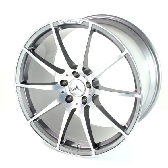 AMG 19 / 20 inch wheels 10-spoke AMG GT / S titanium grey Genuine Mercedes-AMG