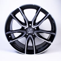 AMG 19 inch 5-double-spoke A-Class W177 genuine Mercedes-Benz rim set  | A17740117007X23-B