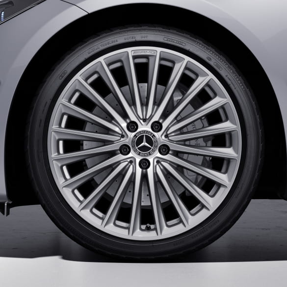 AMG 19-inch rim set C-Class 206 multi-spoke wheel titanium grey high-sheen genuine Mercedes-Benz
