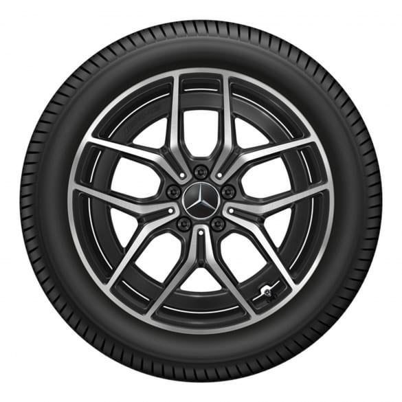 19 inch rims EQB X243 black genuine Mercedes-AMG | A2434010500-7X23-EQB