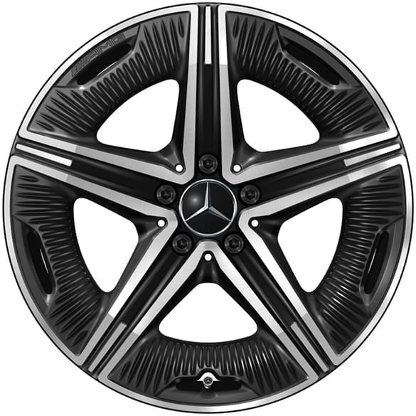 AMG 19-inch rim set EQE V295 5-twin-spoke wheel Genuine Mercedes-Benz