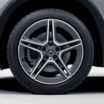 19 inch AMG rims GLA H247 tantal grey genuine Mercedes-Benz | A24740115007Y51-GLA