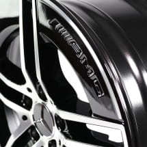 19-inch rims E-Class S214 estate black 5-double-spoke Genuine Mercedes-Benz | A21440103000/0400 7X23-S214