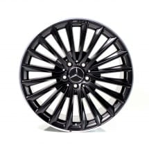 19 inch AMG SL R232 wheel set black matt | A2324011900/2000 7X71