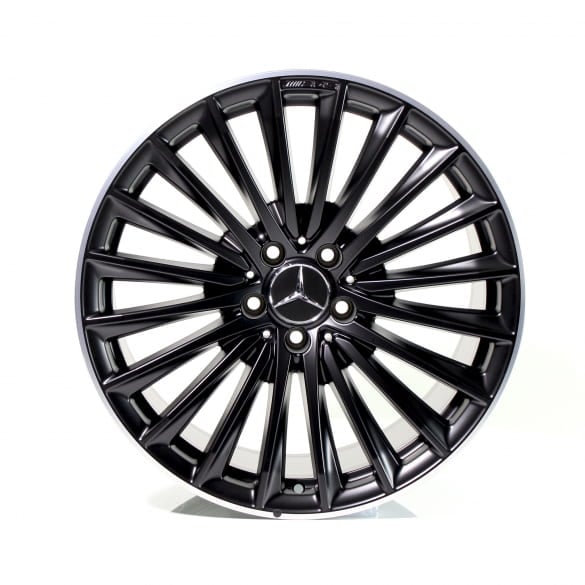 AMG 19 inch wheel set SL R232 multi-spokes black matt Genuine Mercedes-AMG