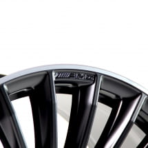 19 inch AMG SL R232 wheel set black matt | A2324011900/2000 7X71