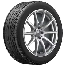19 inch AMG SL R232 wheel set titanium grey | A2324011700/1800 7X21