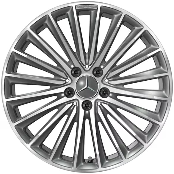 AMG 19 inch wheels A-Class W177 V177 grey Genuine Mercedes-AMG | A1774014200 7X21-177