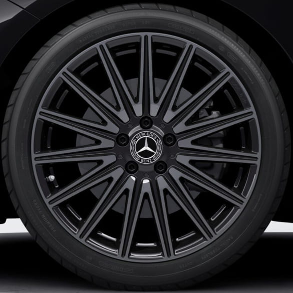 AMG 19-inch wheels CLA C174 multi-spokes dark platinum gloss