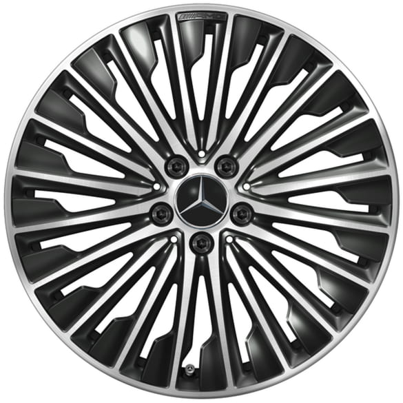 AMG 19 Inch Wheels CLE A236 Cabrio black Genuine Mercedes-AMG | A2364011900/2000 7X23-A236