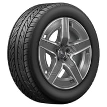 AMG 19 inch wheels GLC Coupe C254 tantal grey 5-spoke Genuine Mercedes-AMG | A2544010400 7Y51-C254