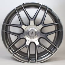 AMG 20 inch forged wheels S-Class Coupe C217 grey | A2224014200/4300-7X21-C217