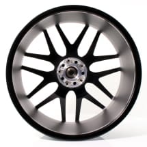 AMG 20 inch forged wheels S-Class Coupe C217 cross spokes black | A2224014200/4300-7X71-C217