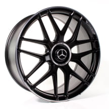 AMG 20 inch forged wheels S-Class Coupe C217 cross spokes black | A2224014200/4300-7X71-C217