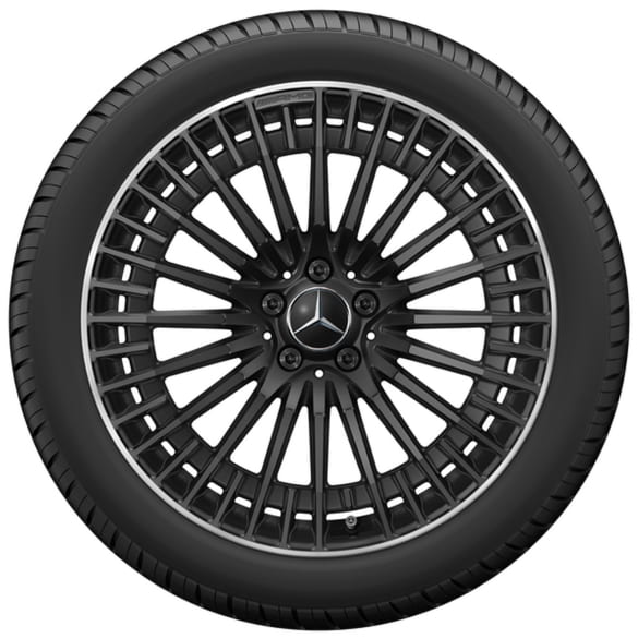 AMG 20 inch rim EQA H243 multi-spoke-design black matte | A2434010600 7X72-Satz AMG 20 inch rim EQA H243 multi-spoke-design black matte | A2434010600 7X72-Satz