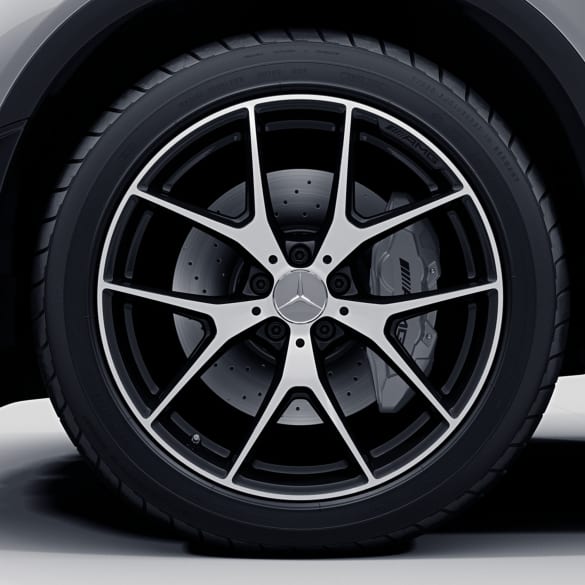 AMG 20 inch rims genuine Mercedes-Benz X253/C253 cross-spoke black | A2534015500/5600-7X23