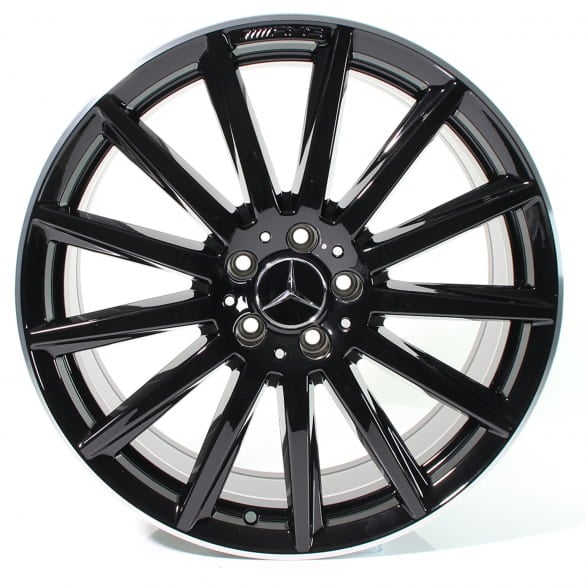 AMG 20 inch rim set GLA H247 multi-spoke black high-sheen Mercedes-Benz