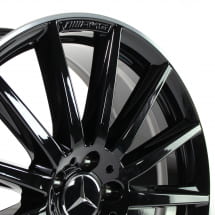 20 inch AMG rims GLA H247 black genuine Mercedes-Benz | A24740116007X72-GLA