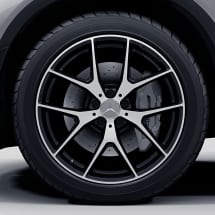 AMG 20 inch cross-spoke rims genuine Mercedes-Benz X253/C253 black | A2534015500-7X23