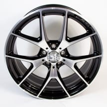 AMG 20 inch cross-spoke rims genuine Mercedes-Benz X253/C253 black | A2534015500-7X23