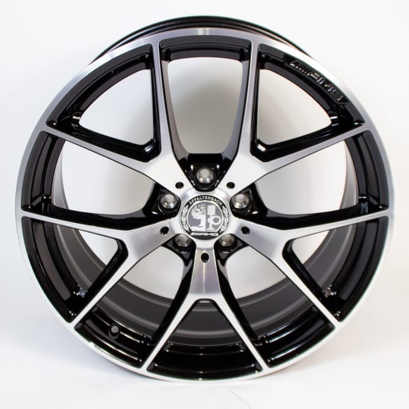 AMG 20 inch cross-spoke rims genuine Mercedes-Benz X253/C253 black | A2534015500-7X23 AMG 20 inch cross-spoke rims genuine Mercedes-Benz X253/C253 black | A2534015500-7X23