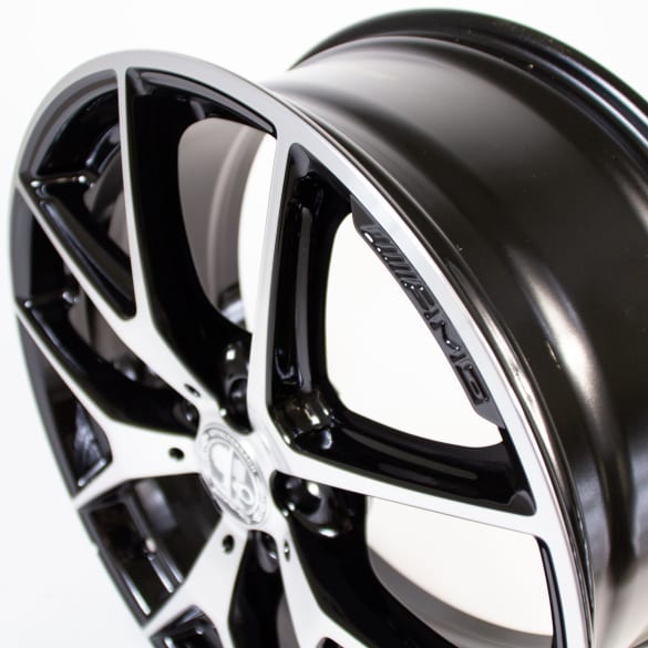 AMG 20 inch cross-spoke rims genuine Mercedes-Benz X253/C253 black | A2534015500-7X23 AMG 20 inch cross-spoke rims genuine Mercedes-Benz X253/C253 black | A2534015500-7X23