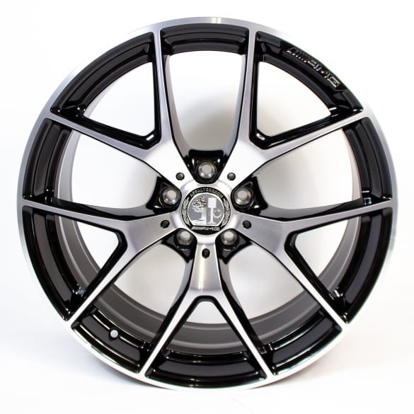 AMG 20 inch rim set GLC X253/C253 cross-spoke wheel black genuine Mercedes-Benz