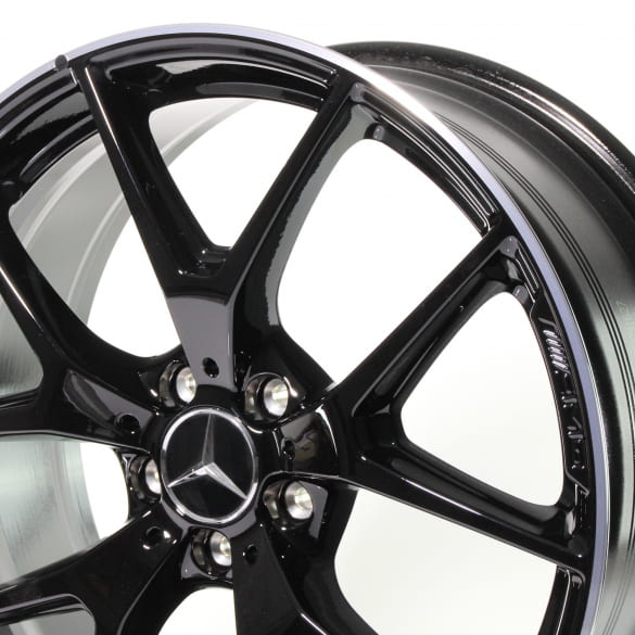 AMG 20 inch cross-spoke rims genuine Mercedes-Benz X253/C253 black | A2534015500-7X72 AMG 20 inch cross-spoke rims genuine Mercedes-Benz X253/C253 black | A2534015500-7X72