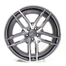 20 inch AMG SL R232 wheel set tantalum grey | A2324012100/2200 7Y51