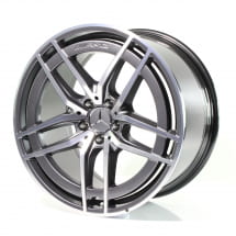 20 inch AMG SL R232 wheel set tantalum grey | A2324012100/2200 7Y51