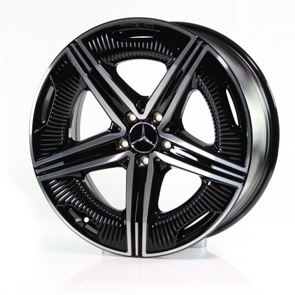 20 inch EQS rims set black high sheen | A2974012300-7X23