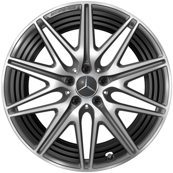 AMG 20 inch wheels AMG GT C192 10-spoke tantal grey Genuine Mercedes-AMG