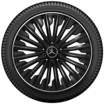 AMG 20 inch wheels E-Class W214 sedan black multi-spoke Genuine Mercedes-AMG | A2144010500/0600 7X72-W214