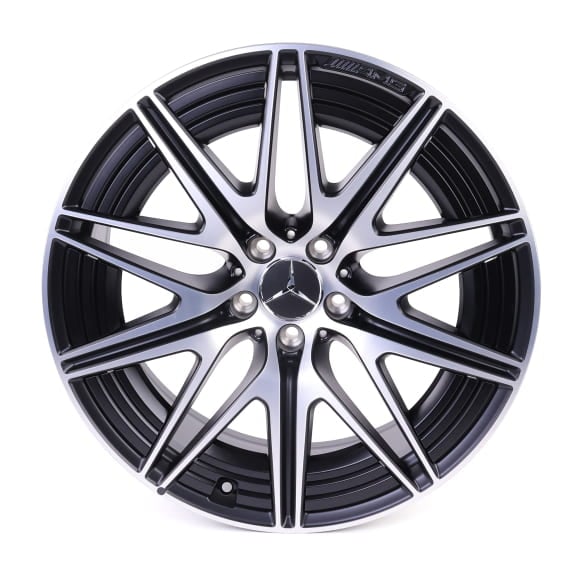 AMG 20-inch wheels GLC SUV X254 multi-spoke black matt