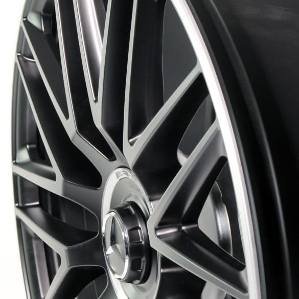 21 inch AMG SL R232 forged wheel set black matt | A2324012900/3000 7X71 21 inch AMG SL R232 forged wheel set black matt | A2324012900/3000 7X71