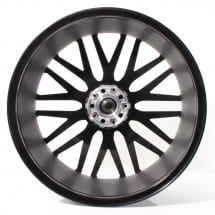 21 inch AMG SL R232 forged wheel set black matt | A2324012900/3000 7X71