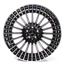 AMG 21 inch EQC N293 rims black multi-spoke genuine | A29340110/1100-7X23