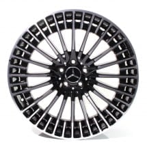 AMG 21 inch EQC N293 rims black multi-spoke genuine | A29340110/1100-7X23